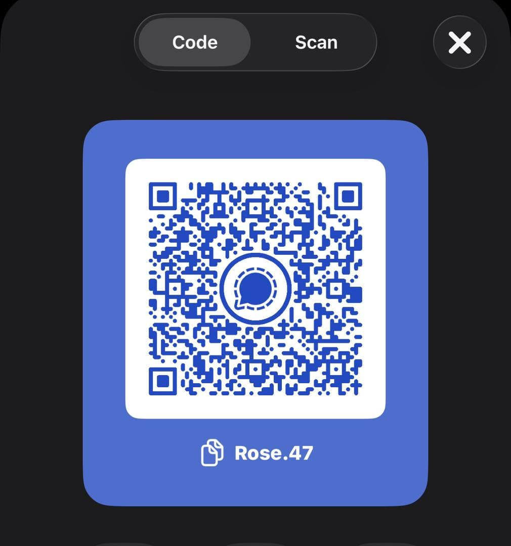 Signal QR